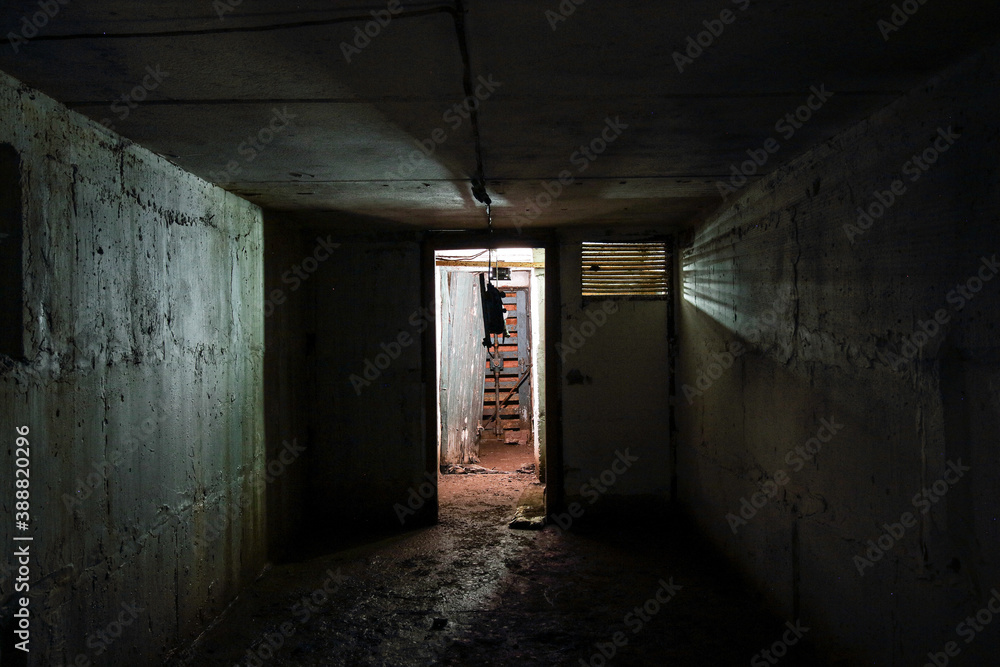 a protective bomb shelter for the sheltered a protective bomb shelter for the sheltered