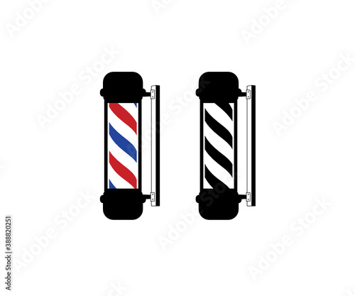 Barber Pole, Barber Pole Vector, Barber Pole Symbol, Barber Pole Clip Art, Barber's pole isolated