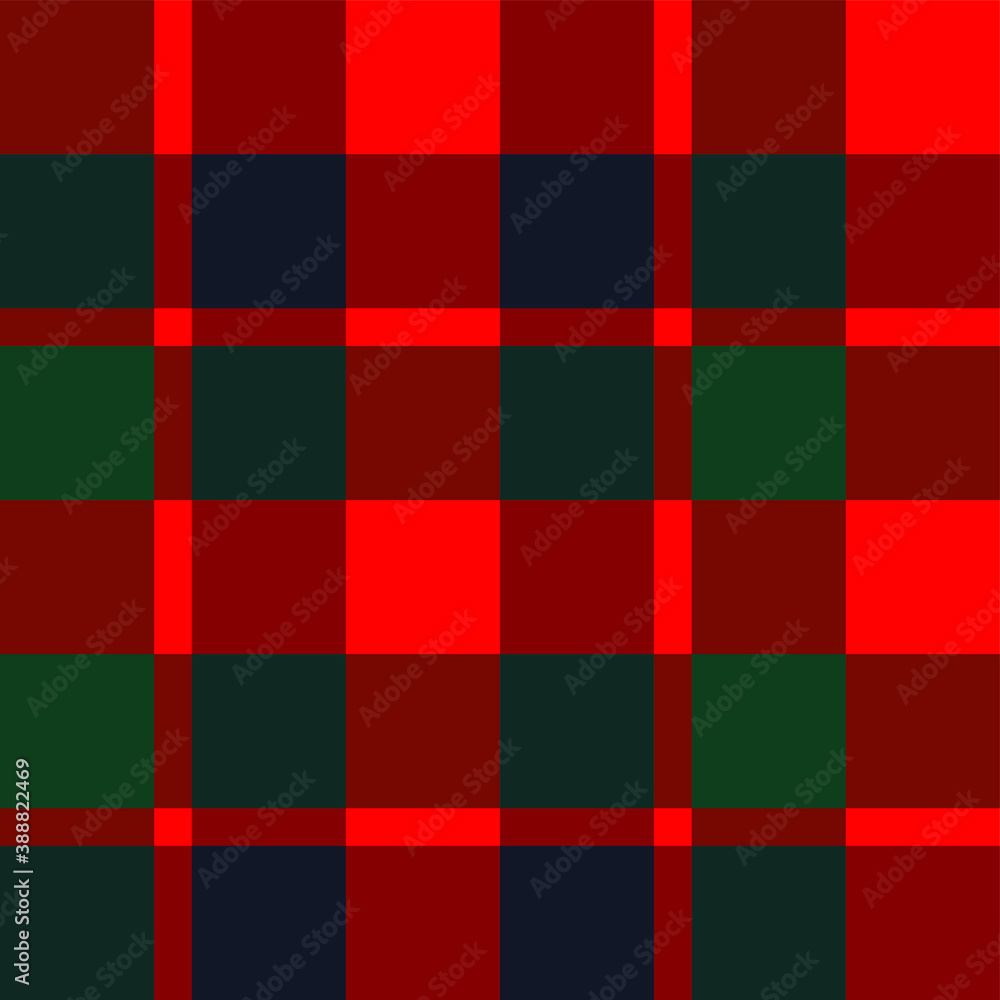 Seamless vector tartan pattern for fabric, textile, wrapping etc. Plaid background	