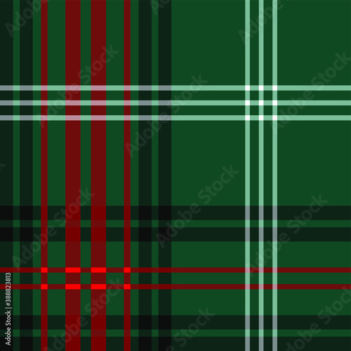 Seamless vector tartan pattern for fabric, textile, wrapping etc. Plaid background	