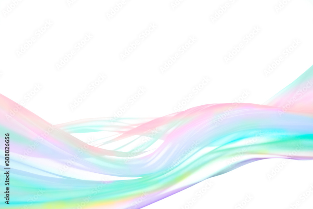 Fototapeta premium 風に揺れる布