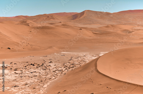 Amazing landscape in Namibia  Africa