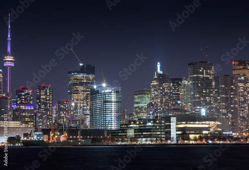Canvas Print Detail of the Toronto skyline