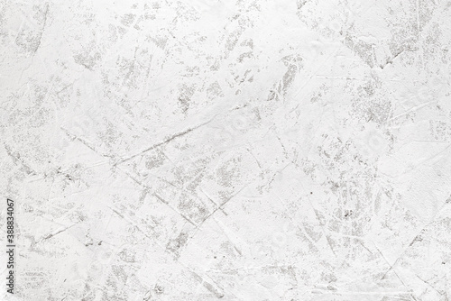 Grungy white concrete wall background