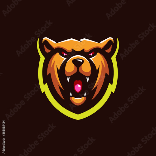 Bear head icon