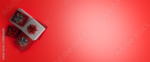 Red Christmas Background