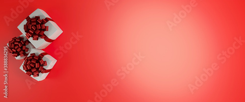 Red Christmas Background