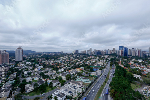 Aerial view of Alphaville condominium