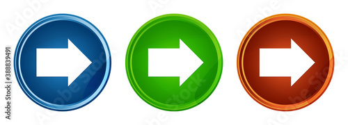 Free Download Next arrow icon stylish round button set glass design - GFXLoad