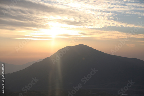 阿蘇の夕景