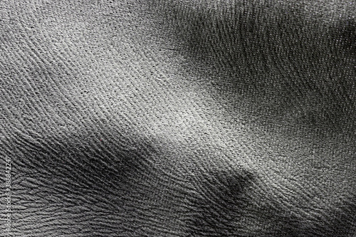 close-up of gray fabric texture background