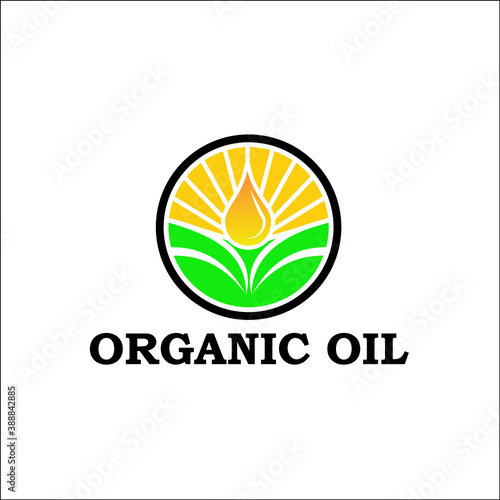 ORGANIC OIL logo exclusive design inspiration