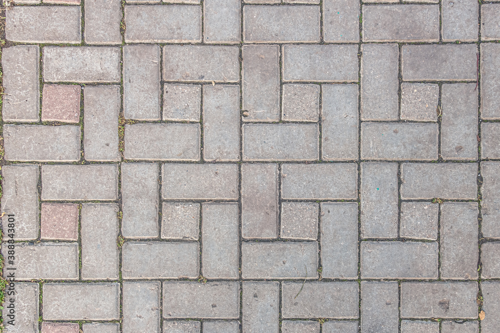 abstract background of tiles on the track in the park close up abstract background of tiles on the track in the park close up