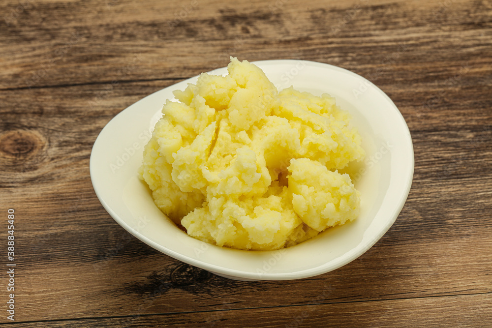 Mashed potato in the bowl Mashed potato in the bowl