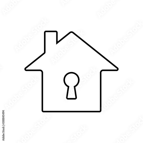 insurance icon element of security icon for mobile concept and web apps. Thin line insurance icon can be used for web and mobile. Premium icon on white background