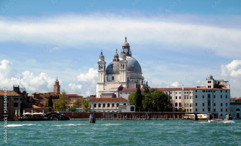 Fototapeta premium Venice, architecture, view from the water