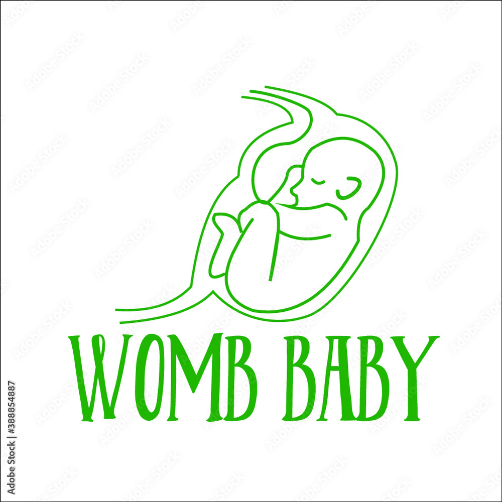 Womb Baby logo exclusive design inspiration Womb Baby logo exclusive design inspiration