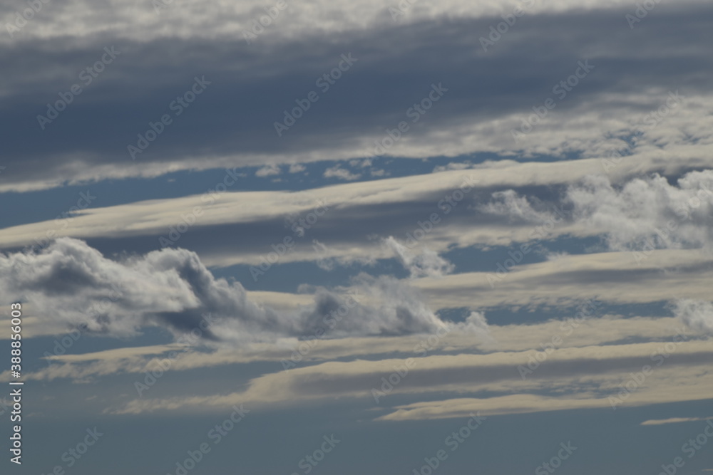 Naklejka premium clouds in the sky