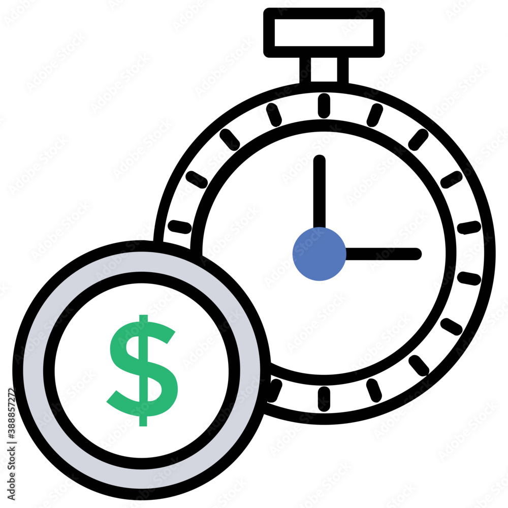 Stopwatch and a dollar coin placed side by side symbolising the sale period icon
Stopwatch and a dollar coin placed side by side symbolising the sale period icon