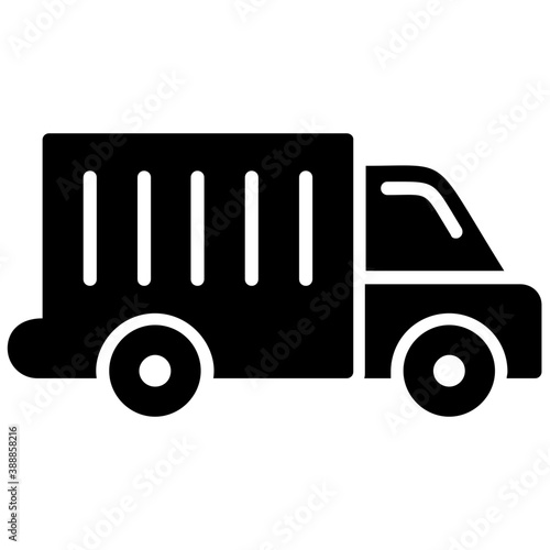 
A completely protected van wandering on a road to offer special delivery  
