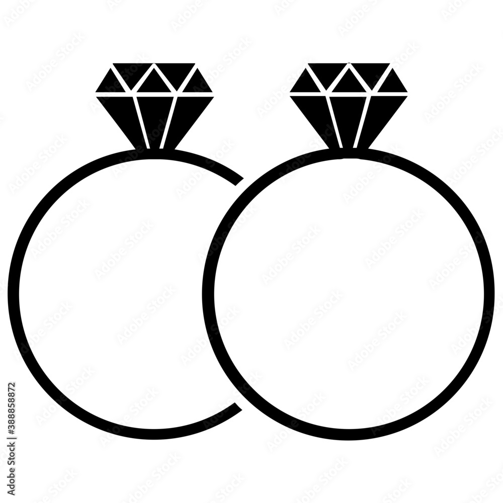 Beautiful design of finger wearing ornament, showing rings icon
Beautiful design of finger wearing ornament, showing rings icon