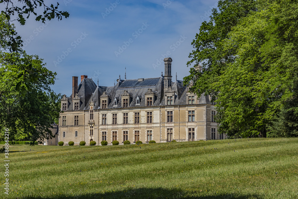 Chateau de Beauregard (1545) is a Renaissance castle in Loire Valley in France. It is located on territory of commune of Cellettes, a little south of city of Blois. 