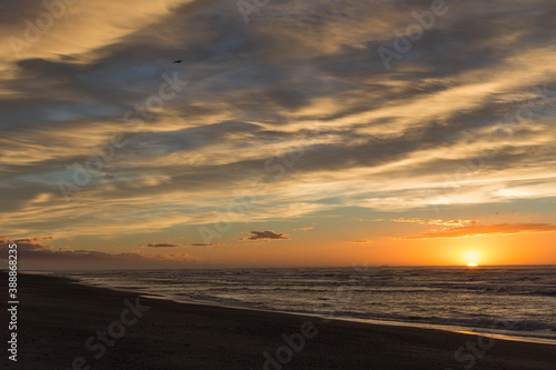 sunset at the beach © Timefocus Films