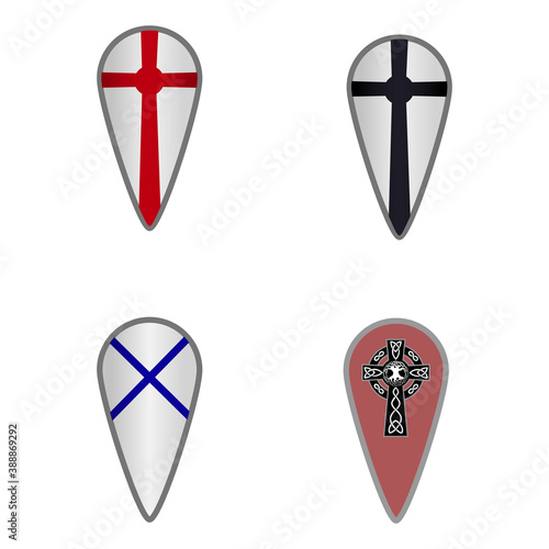 Kite shields
