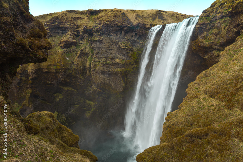 Obraz premium iceland waterfall