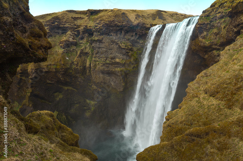 iceland waterfall