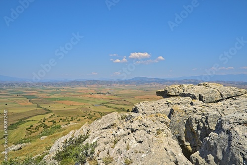 View from a hill called Kastro at the land of Makedonia © Darkdriver