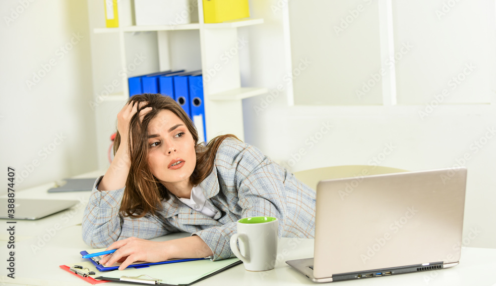 Technology always helps her at work. stylish woman work on notebook. girl follow dress code. tired businesswoman with laptop. elegant woman with document folder. online office worker Technology always helps her at work. stylish woman work on notebook. girl follow dress code. tired businesswoman with laptop. elegant woman with document folder. online office worker
