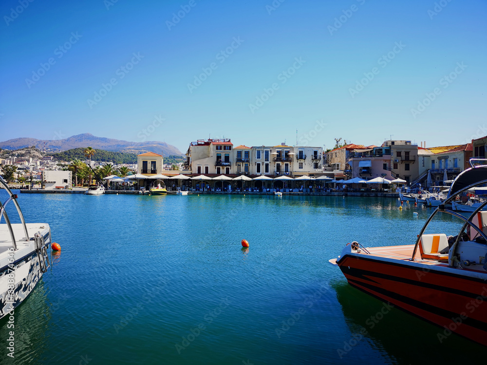 boats in the harbor
