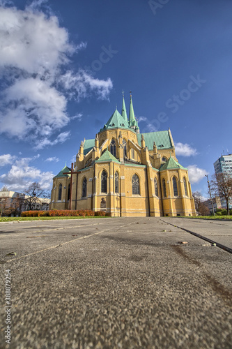 Catholic Cathedral in Lodz city - Poland