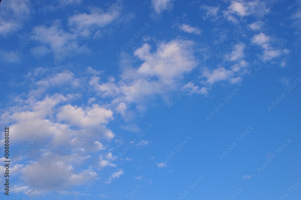 青空と白い雲 青空と白い雲