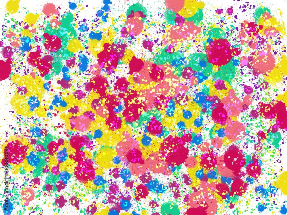 Colorful paint splash background Colorful paint splash background