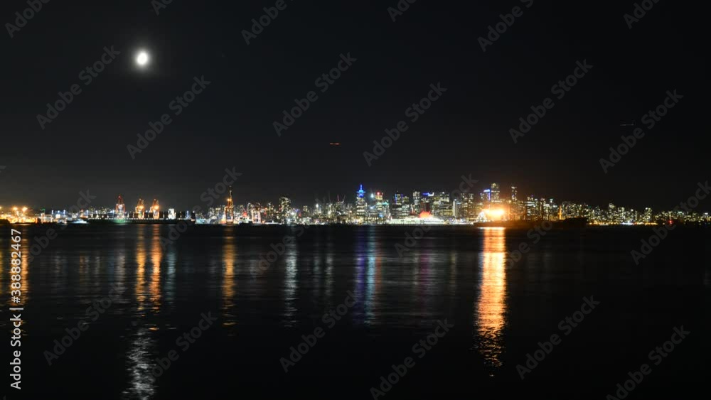 A timelapse movie of downtown Vancouver at night from North Vancouver. BC Canada
A timelapse movie of downtown Vancouver at night from North Vancouver. BC Canada