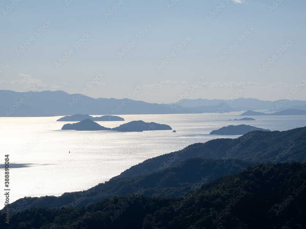 広島県 倉橋島から望む瀬戸内海