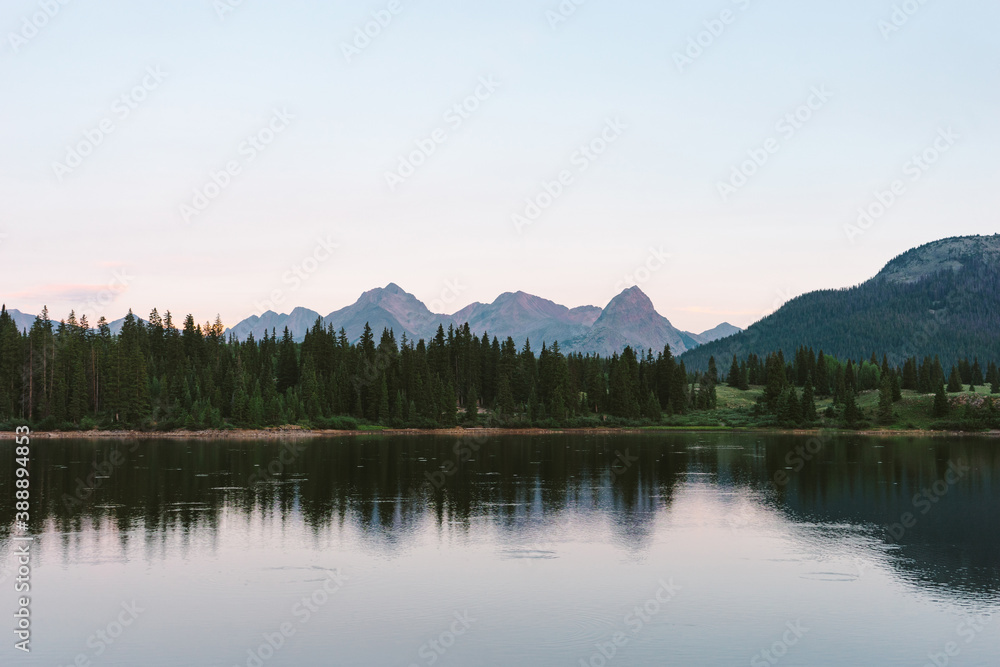 Mirror Lake at Dawn Mirror Lake at Dawn