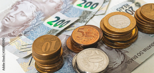 Foto Real, Reais, Real Brasileiro, Dinheiro, Brasil, Moedas