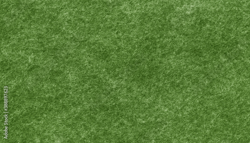  Green felt fabric texture background.