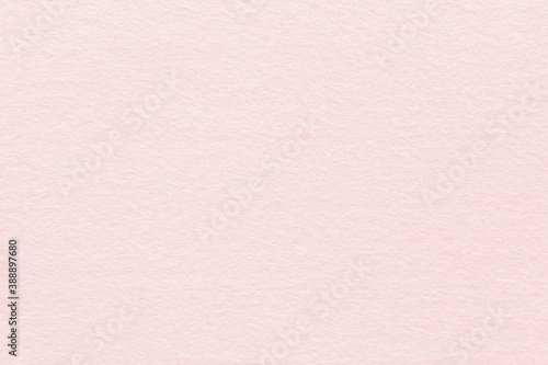 Snow White winter background. Close up of frost-liked white pink felt texture.