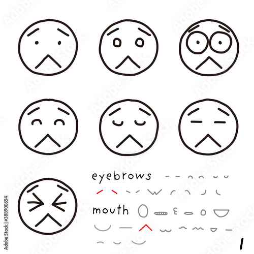 hand-drawn facial expression icon_04_i