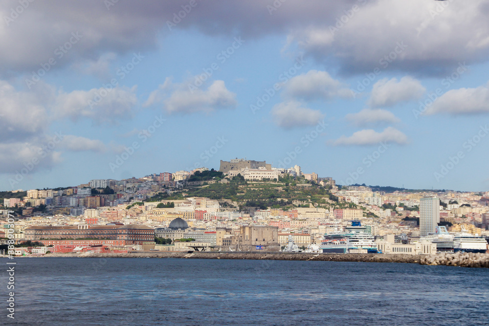 Naples beautiful views, scenery,  architecture, towns, buildings, cosy streets, cultural and historical heritage Italy