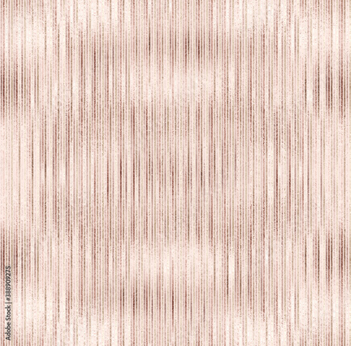 Luxury geometric seamless pattern with shine rose gold and golden vertical stripes.