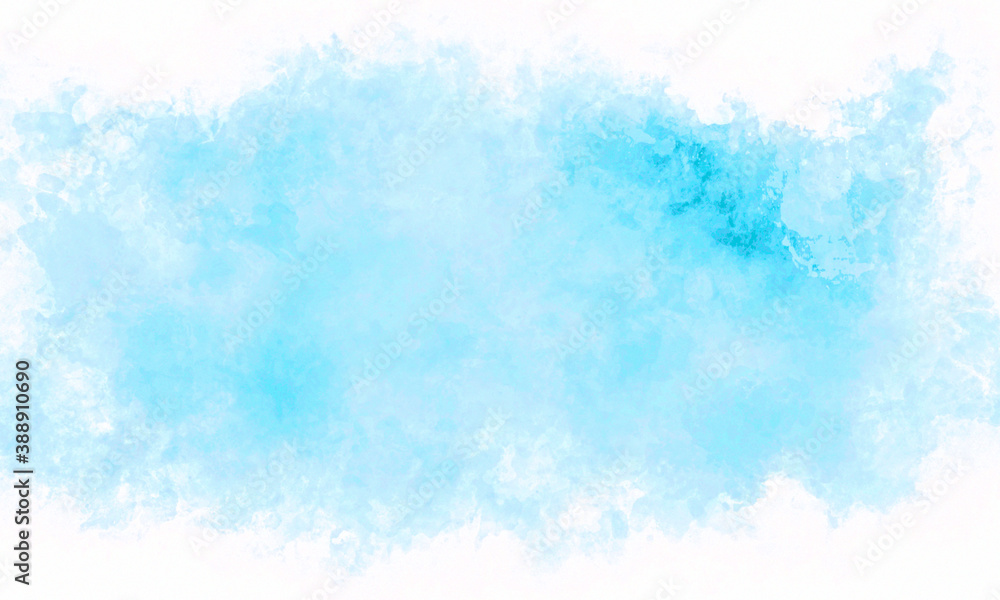 simple nice cute blue light background, pure paint watercolor effect with spots and white borders. A versatile background as a basis for creating banners, brochures, postcards, etc.... simple nice cute blue light background, pure paint watercolor effect with spots and white borders. A versatile background as a basis for creating banners, brochures, postcards, etc....