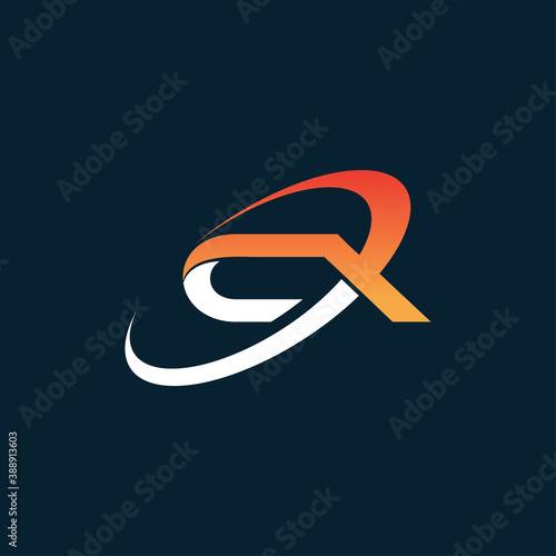 Initial Letter CX or XC Logo Template Design.