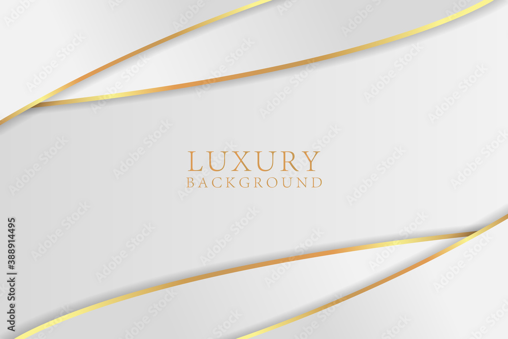 Modern abstract white luxury background Stock Vector | Adobe Stock