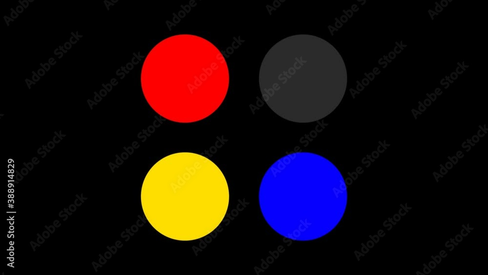 Loading Screen Animation Loop – Circles Moving Clockwise Loading Screen Animation Loop – Circles Moving Clockwise