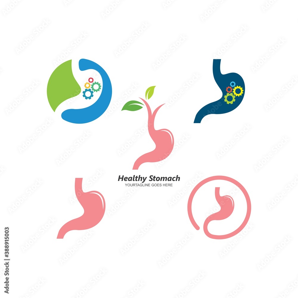 Obraz premium stomach icon vector illustration design